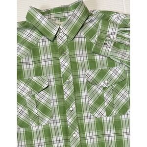 CUSTOMIZED VERSION DUBINIK - Men's Plaid Long Sleeve Button Shirt - XL - X-Large